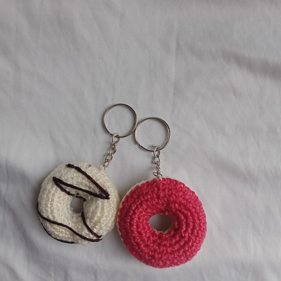 Donut Keychain